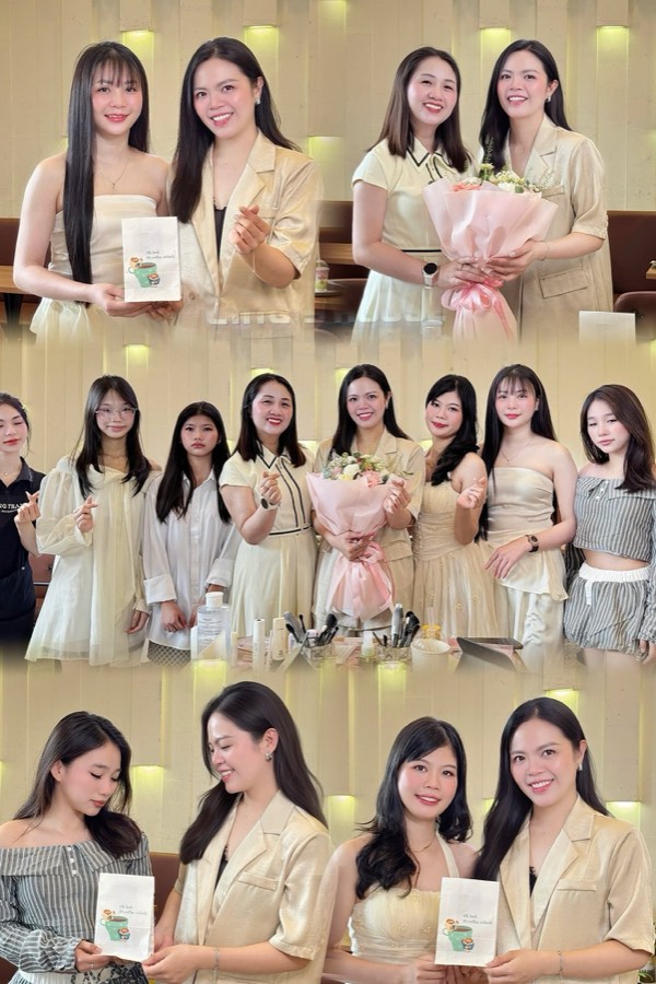 Khách hàng tại studio